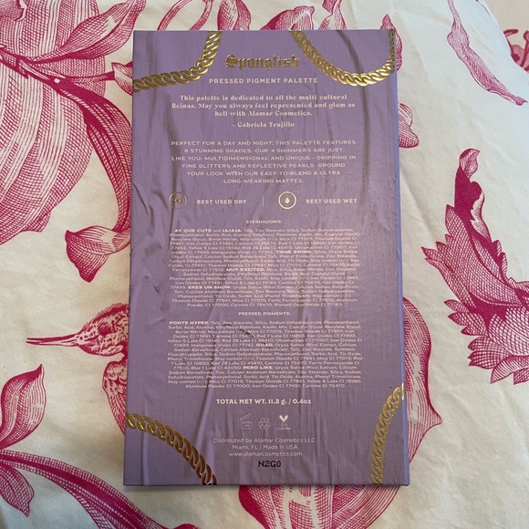🏝️Big $5 Sale!🏝️Spanglish Pressed Pigment Palette - Picture 2 of 4